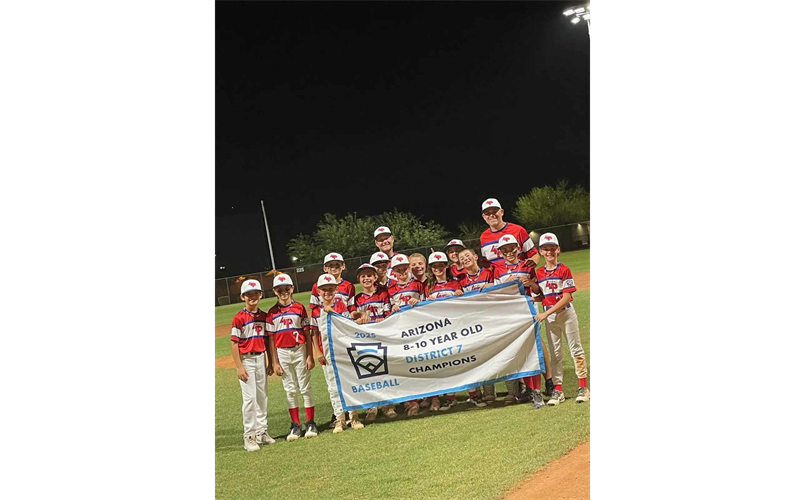 2025 Arizona 10U District 7 Champions!